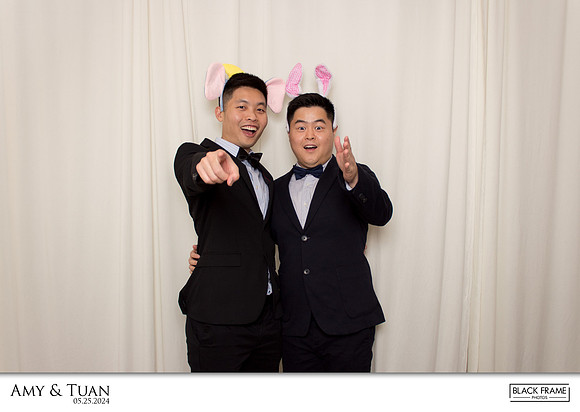10011 - Amy + Tuan Wedding Photobooth 2024